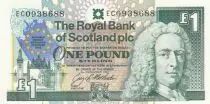 Escocia 1 Pound Royal Bank of Scotland - European Summit - 1992 - UNC - P.356