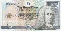 Escocia 5 Pounds Lord Ilay - Jack Nicklaus Golfer - 2005