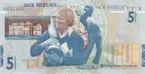 Escocia 5 Pounds Lord Ilay - Jack Nicklaus Golfer - 2005