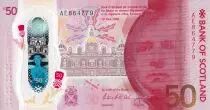 Escocia 50 Pounds Sir Walter Scott - Bank of Scotland - Polymer - (2021) - UNC - P.NEW
