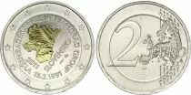 Eslovaquia 2 Euros - Visegrad group - Colorised - 2011
