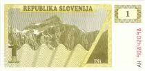Eslovenia 1 Tolar, Mountain - 1990 - P.1 - UNC AH
