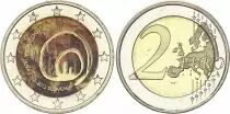 Eslovenia 2 Euros - Postojna Cave - Colorised - 2013