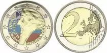 Eslovenia 2 Euros - Primoz Trubar - Colorised - 2008