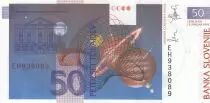 Eslovenia 50 Tolarjev Jorge Vega - Planets - 1992 - P.13 - UNC