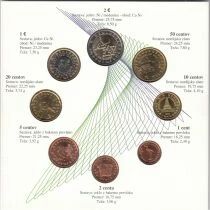 Eslovenia BU Set - 1 cent to 2 euros - 2007