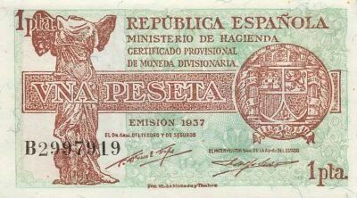 Espagne 1 Peseta - 1937 - P.94