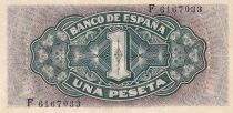 Espagne 1 Peseta - Santa Maria - Série F - 1940 - P.122