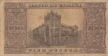 Espagne 100 Pesetas - Armoiries de l\'Espagne - 1938 - S&eacute;rie B