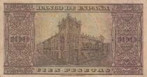 Espagne 100 Pesetas - Armoiries de l\'Espagne - 1938 - S&eacute;rie F