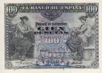 Espagne 100 Pesetas - Femmes assises - Armoiries - 1906 - P.59a