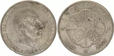Espagne 100 Pesetas - G�n�ral Franco - 1966 (68) - KM.797