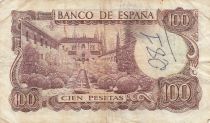 Espagne 100 Pesetas - Manuel de Falla - 1970 - Série 5Z