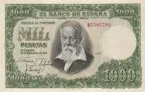 Espagne 1000 Pesetas - Joaquin Sorolla - 1951 - S&eacute;rie B