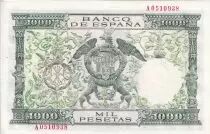 Espagne 1000 Pesetas - Roi catholiques - Armoiries - 1957 - P.78
