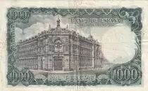 Espagne 1000 Pesetas 1971 - Jos&eacute; Echegaray - Madrid  - S&eacute;rie 1V