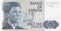Espagne 10000 Pesetas - Juan Carlos - Prince Felipe - Spécimen - 1985