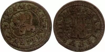 Espagne 2 Maravedis Philippe III (1598-1621) - 1619 - S�govie - KM.3