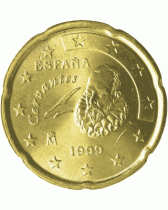 Espagne 20 centimes d\'euro - Espagne 2001