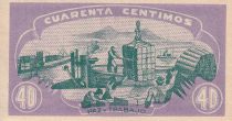 Espagne 40 Centimos - Consejo de Asturias y Leon - ND (1936) - P.S602