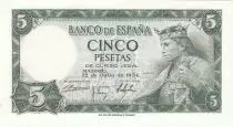 Espagne 5 Pesetas 1954 - Roi Alfonso X