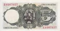 Espagne 5 Pestas - Jaime Balmes - 1951 - S&eacute;rie E  -P.140