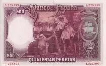 Espagne 500 Pesetas  -  J. S. de Elcano - 1931 - P.85