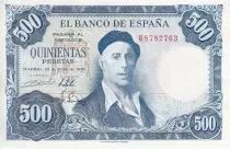 Espagne 500 Pesetas - Ignacio Zuloaga - 1954 - P.148