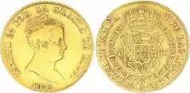Espagne 80 Reales Isabelle II - Armoiries 1835 M CR