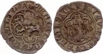 Espagne Castille et L�on, Henri III ? Blanca - 1400 / 1406 B Burgos