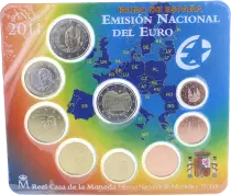 Espagne Coffret BU Euro 2011 - Alhambra de Grenade