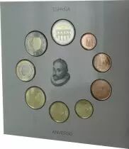Espagne Coffret BU Euro ESPAGNE 2016 - Cervantes