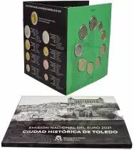Espagne Coffret BU Euro ESPAGNE 2021 - Vieille Ville de Tol&egrave;de