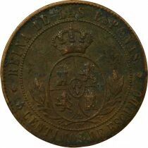 Espagne Isabelle II - 5 Centimos - 1868 Barcelone