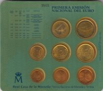 Espagne Série Espagne 2000 -  Serie de 8 pièces Euro
