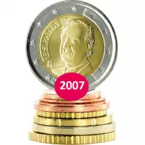 Espagne S&eacute;rie Euros 2007