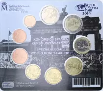 Espagne World Money Fair Berlin 2019 - Miniset BU Euro ESPAGNE 2019