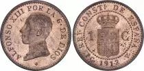 Espa�a 1 centimo - Alfonso XIII  - 1912  -  SC-