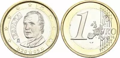 Espa�a 1 Euro - Juan Carlos I - 2005