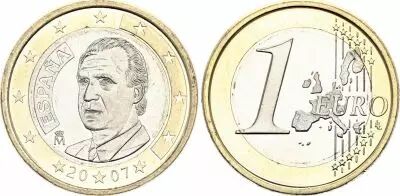 Espa�a 1 Euro - Juan Carlos I - 2007