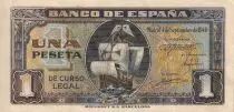Espa&ntilde;a 1 Peseta - Santa Maria - Serial C - 1940 - P.122