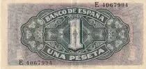 Espa&ntilde;a 1 Peseta - Santa Maria - Serial E - 1940 - P.122