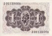 Espa&ntilde;a 1 Peseta - Woman of Elche - 1948 -Serial J -  P.135