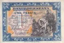 Espa&ntilde;a 1 Pesetas - Hernan Cortes - Arms - 1940 - P.121