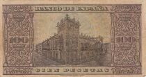 Espa&ntilde;a 100 Pesetas - Coat of Arms of Spain - 1938 - Series F