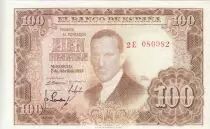 Espa&ntilde;a 100 Pesetas - J.R. de Torres - 07-04-1953 - Serial 2E