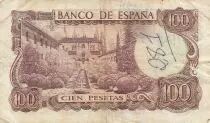 Espa&ntilde;a 100 Pesetas - Manuel de Falla - 1970 - S&eacute;rie 5Z