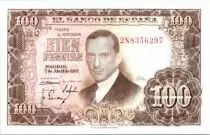 Espa�a 100 Pesetas J.R. de Torres