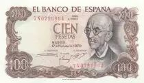 Espa�a 100 Pesetas Manuel de Falla - 1970