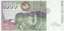 Espa&ntilde;a 1000 Pesetas - Hernan Cortes - 1992 - Serial 4M - P.163